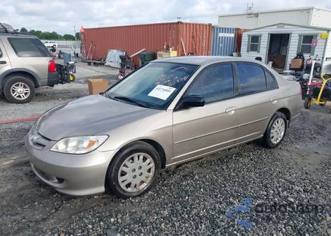 2004 Honda Civic Lx из США, поврежденный, VIN 2HGES16554H530671